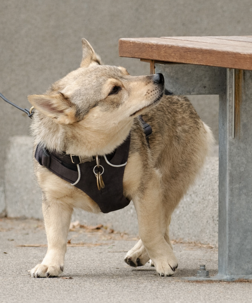 Nose Work Search - Working Odor to Source